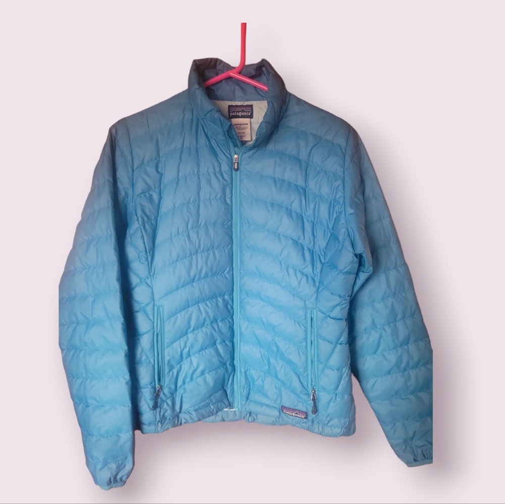 Patagonia High Loft Insulation Goose Down Puffer Quilted Jacket Women's‎ XSmall